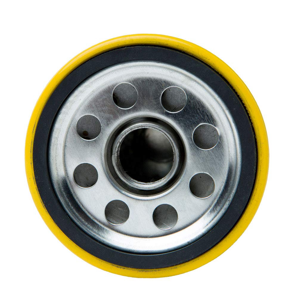 HOODELL 52 050 02 - Filtro de aceite con guantes, Pro Performance para Kohler 52 050 02 S, Briggs Stratton 491056, Cub Cadet LTX 1040, filtro de aceite para cortacésped/tractor Extend Life Series