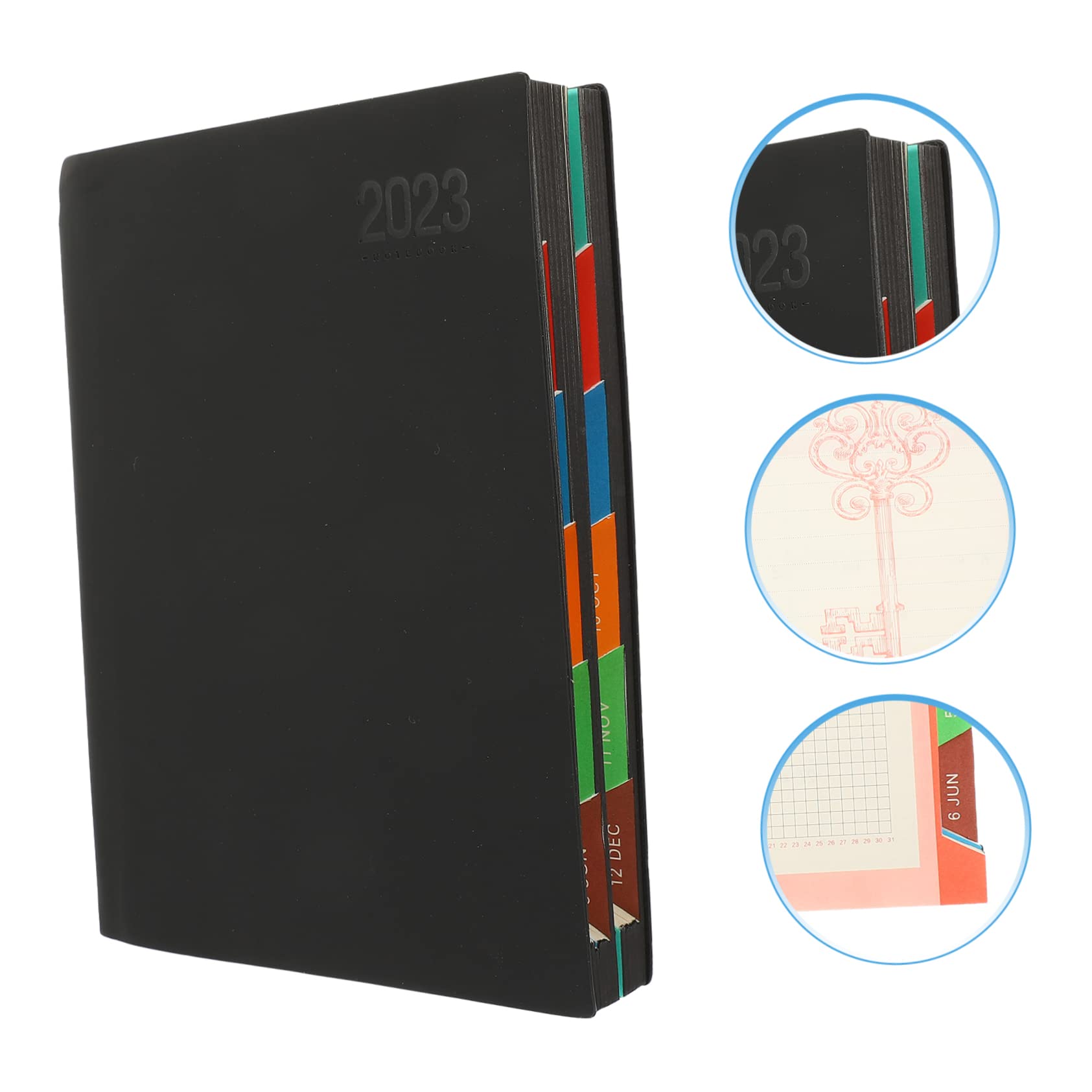 Cuaderno De Planificación Bloc De Notas De Horarios Bloc De Notas De Planes Anuales Agenda Atemporal