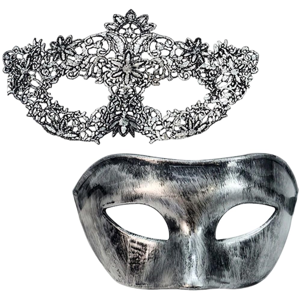 WFKKMEQ Masquerade Mask Couples Set