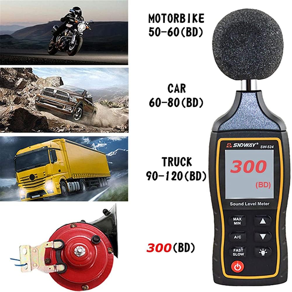 slakkenluchthoorn, 2 stuks, 300 dB, elektrische schroef, claxon, 12 V