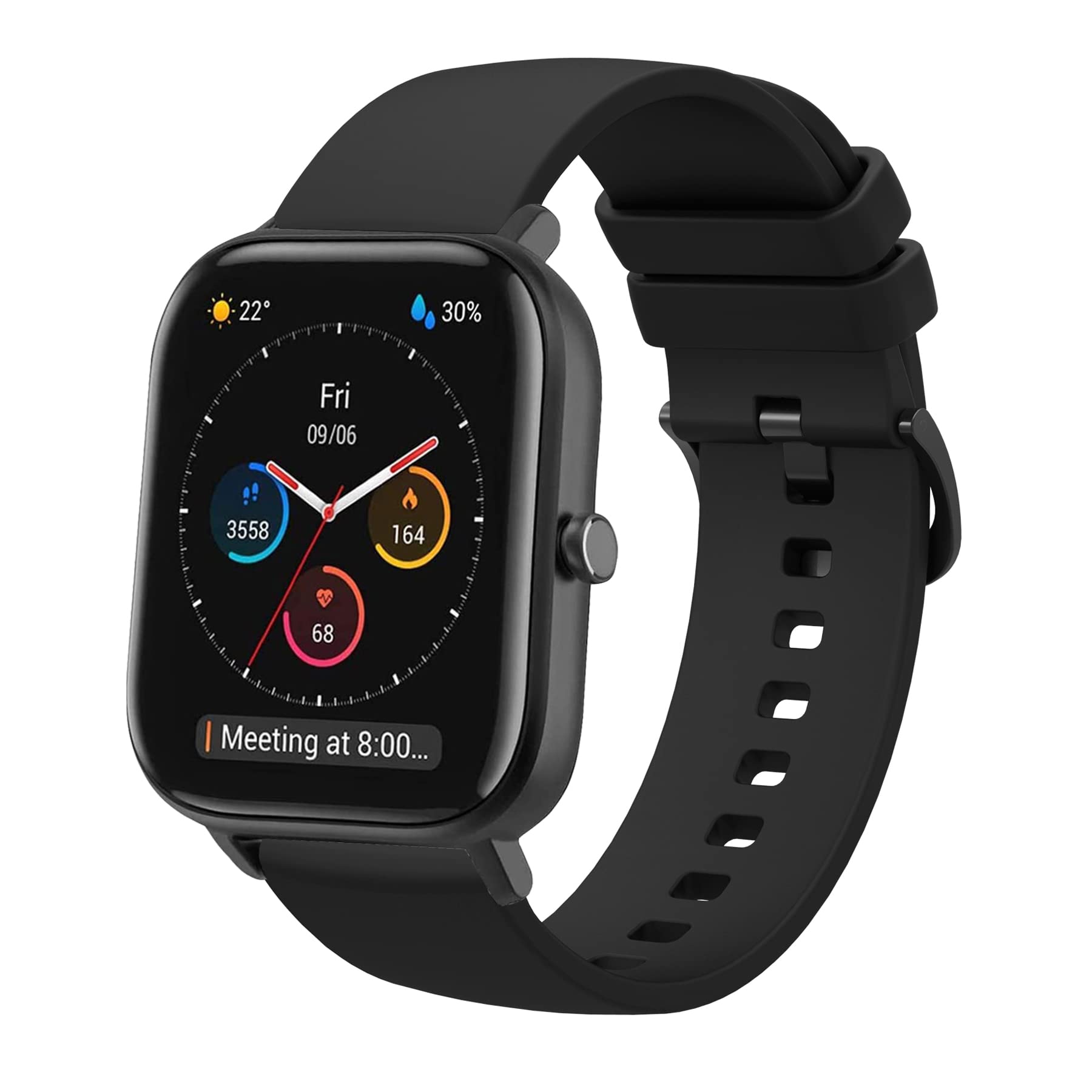 Huwokxix Silikon-Armband Für Amazfit – 20 Mm, 10 Stück, Verstellbar, Für GTS 2, Pop, BIP & Mehr