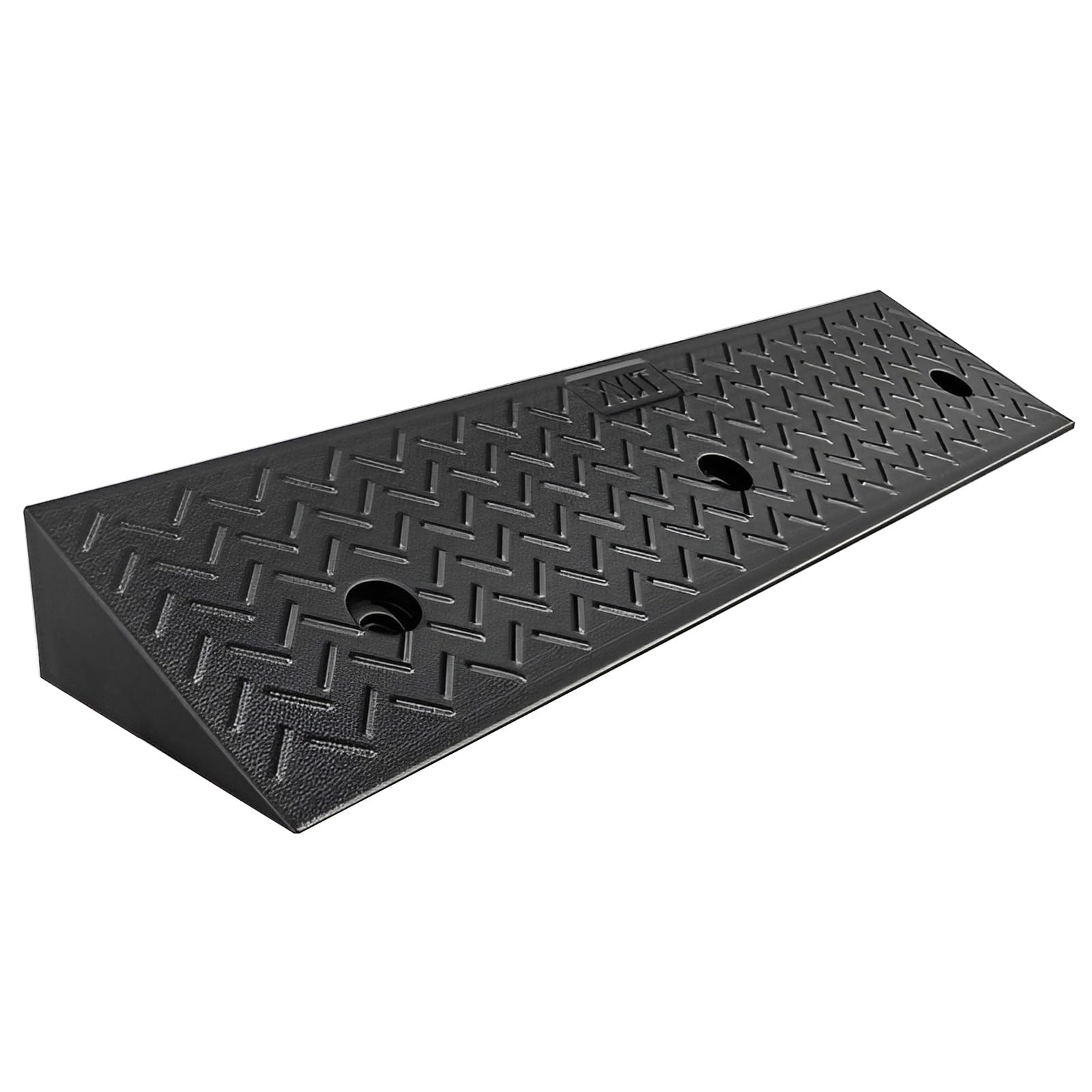 Rampas de Bordillo, Rampas de Goma de 4-7 cm de Altura, Rampas de Umbral de Entrada Portátiles, Rampas para Automóviles, Rampas para Motocicletas, Rampas para Escalones(100x25x4cm)