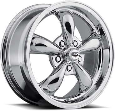 REV Wheels 100C-7806012 100 Series -17x8-4.03 bs -5x4.75/5x120.65 - Chrome
