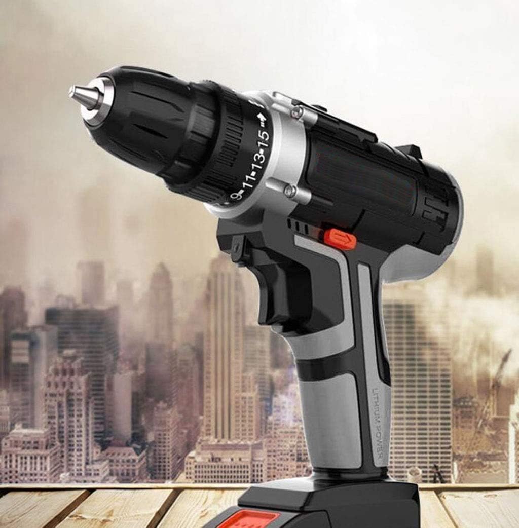 Lithium Pound Hammer Drill Power Tool Kit including Battery Charger And Packaging Bag