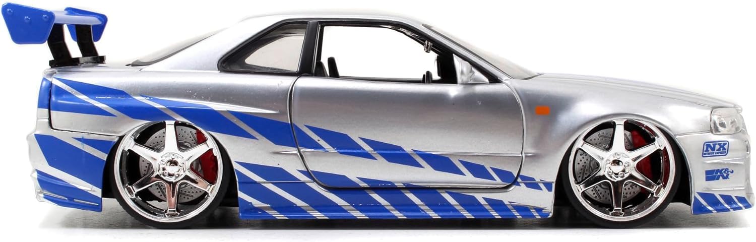 Amazon.com: Jada Toys – 97158 – Nissan Skyline GTR R34 – Fast and