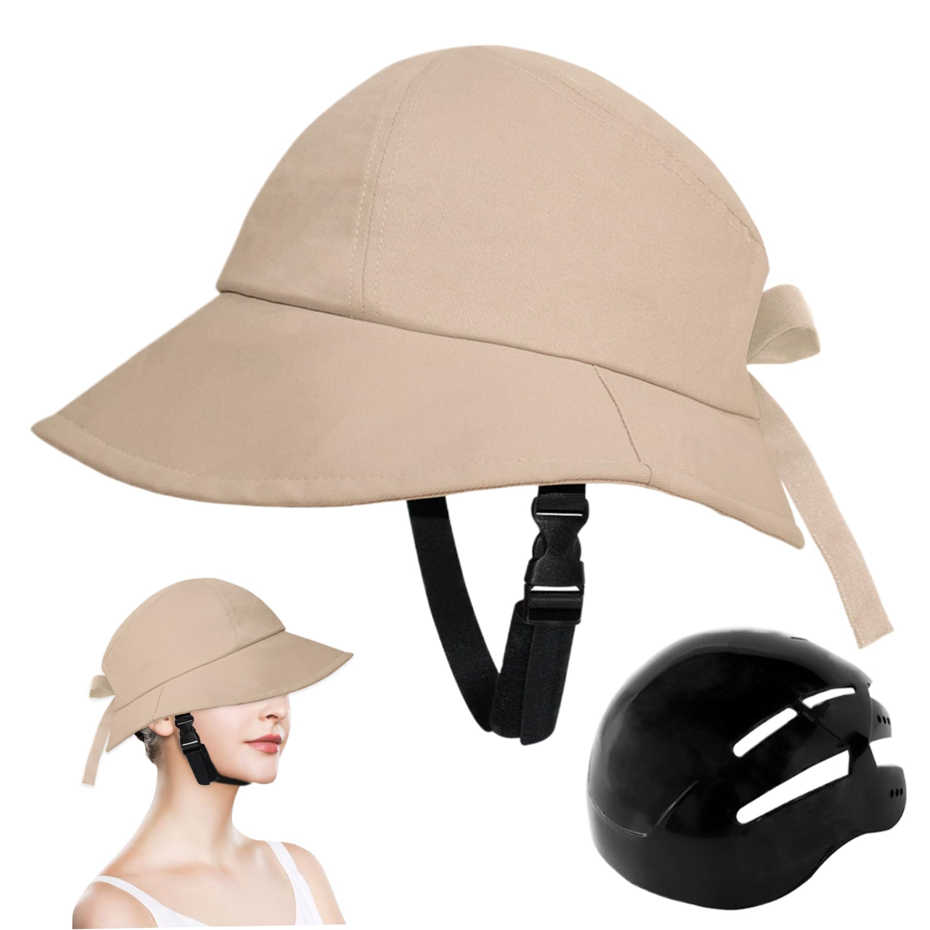 bike helmet with brim Da Classic White – Big Sur Adventures Da Brim Sporty Cycling Helmet