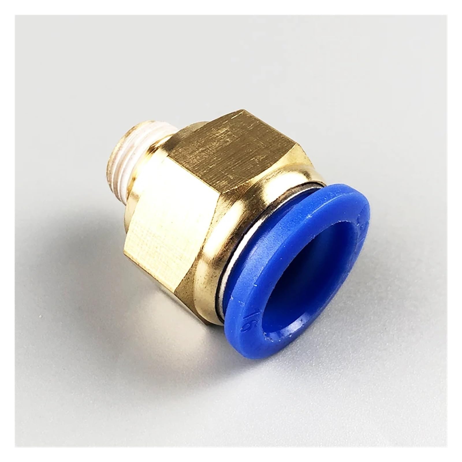 Schnellkupplung 20 Stück pneumatische Luftverbinder 4 mm, 6, 8, 10, 12 Gewinde 1/8", 1/4", 3/8", 1/2" Schlauchverbinder Rohr-Schnellkupplungen(PC10-04 (1I2))