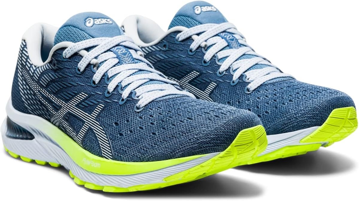 ASICS Women's Gel-Cumulus 22 Running Shoes 5 Grey Floss/White