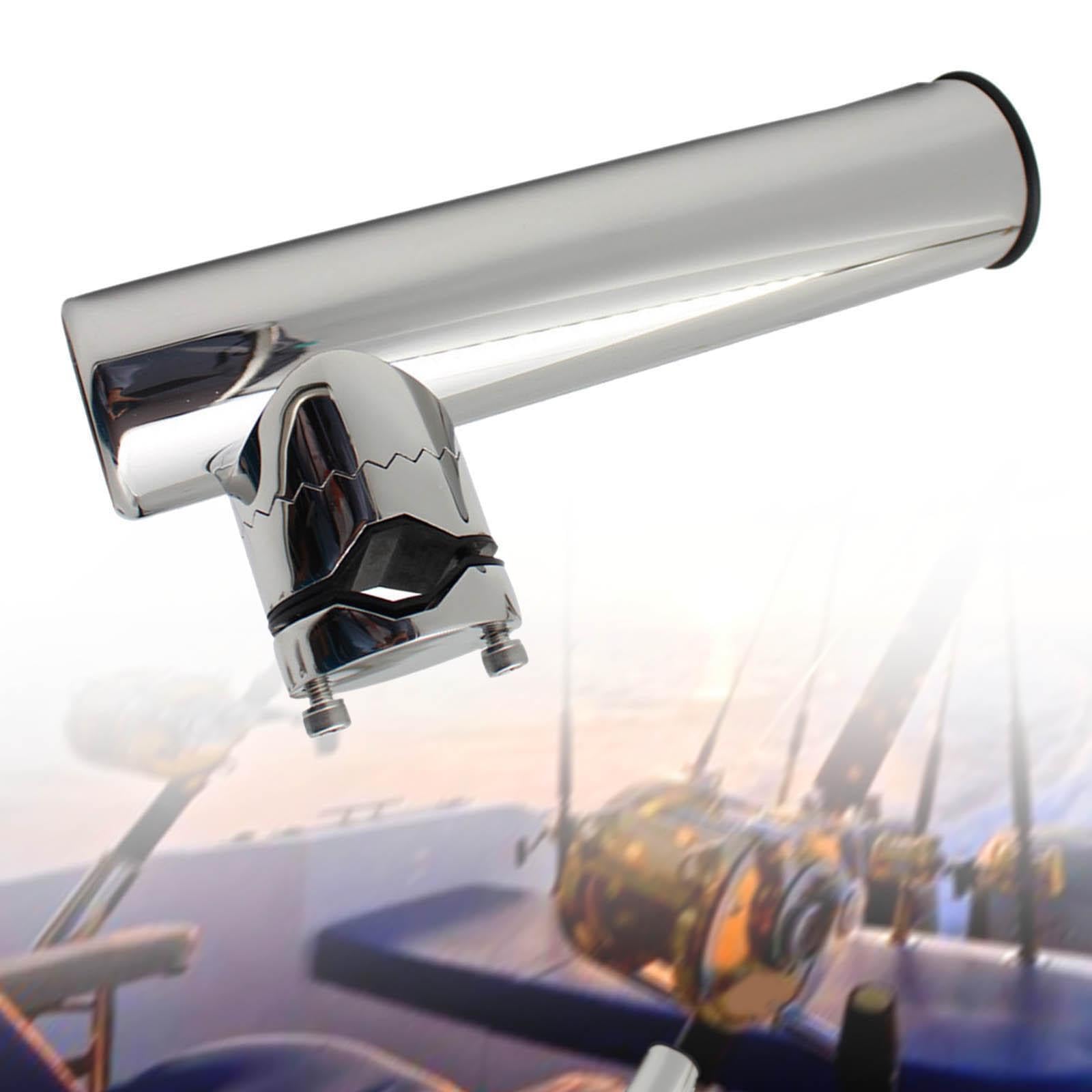 Supporto per Canna da Pesca con Morsetto su Supporto per Canna da Pesca per rotaia, Yacht, Facile da installare, Accessorio in Acciaio Inossidabile per Barca, Kayak, per