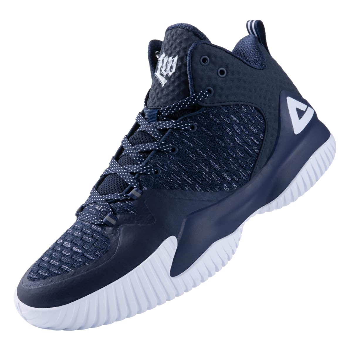 peak High Top Mens Basketball Shoes Lou Williams Streetball Master Breathable Non Slip Outdoor Sneakers Cushioning Workout Shoes for Fitness Navy Blue-picture-17