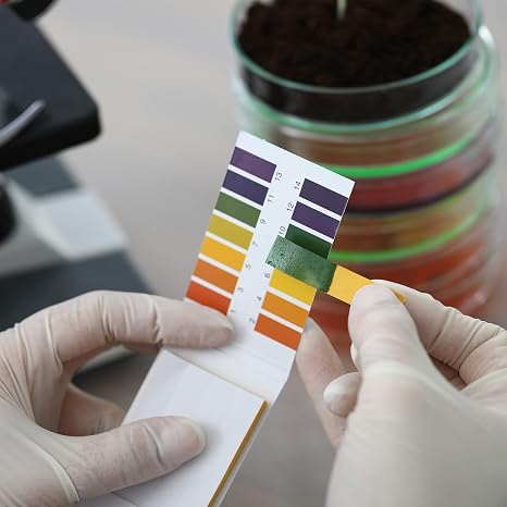 PATIKIL PH Test Strips 0-14 100 Indicator Papers Litmus Tester Floor