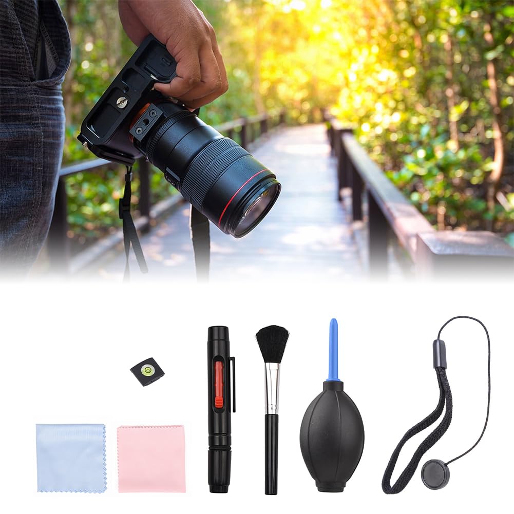 Kit Pulizia Per Fotocamere - Soffietto, Penna E Panno Microfibra, Per Obiettivi, Smartphone, Videocamere - Foto 10