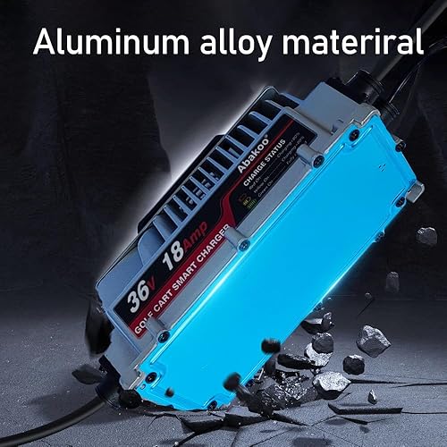 Miniatura 4 de Abakoo Cargador de batería de 36V 18A SB50 para Ez-Go EZgo TXT Marathon 83-94 con conector Anderson SB-50, impermeable IP67