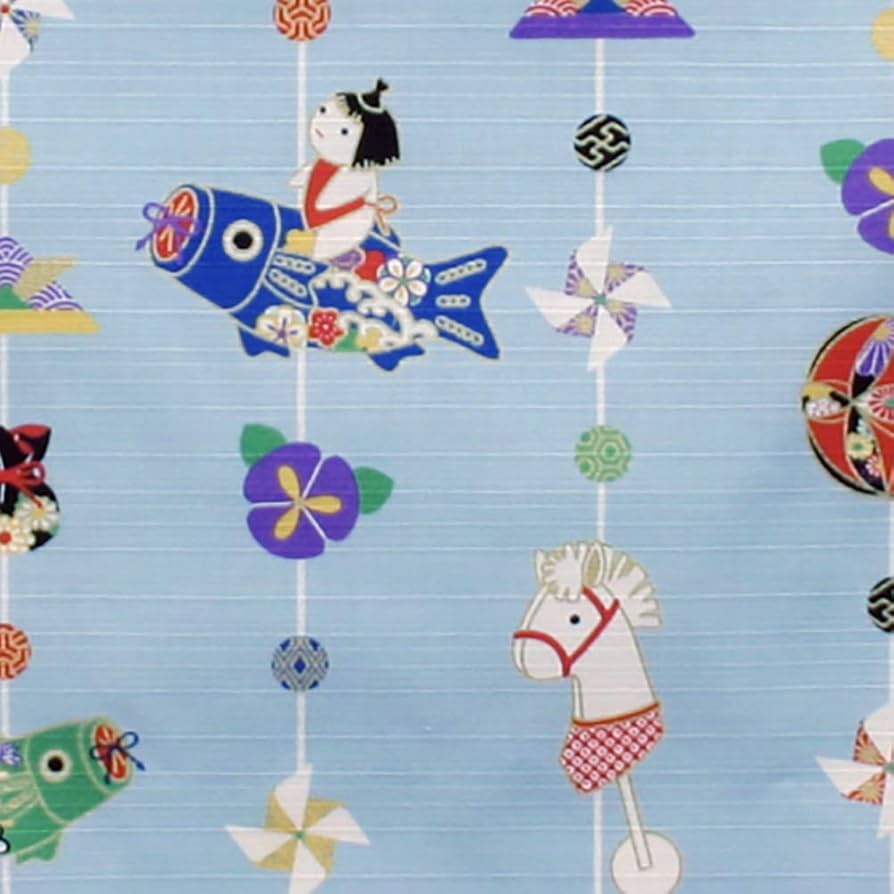 140 ちりめん細工　端午の節句タペストリー　吊るし飾り　古布 141 ちりめん細工 端午の節句タペストリー 吊るし飾り 古布