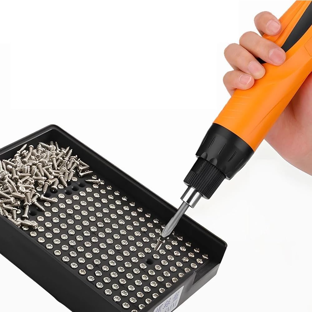 Máquina de alimentación de Tornillo automático con Bandeja antiestática M1.0-4.0 mm Organizador eléctrico Industrial para Electrónica y Conjunto de Precisión