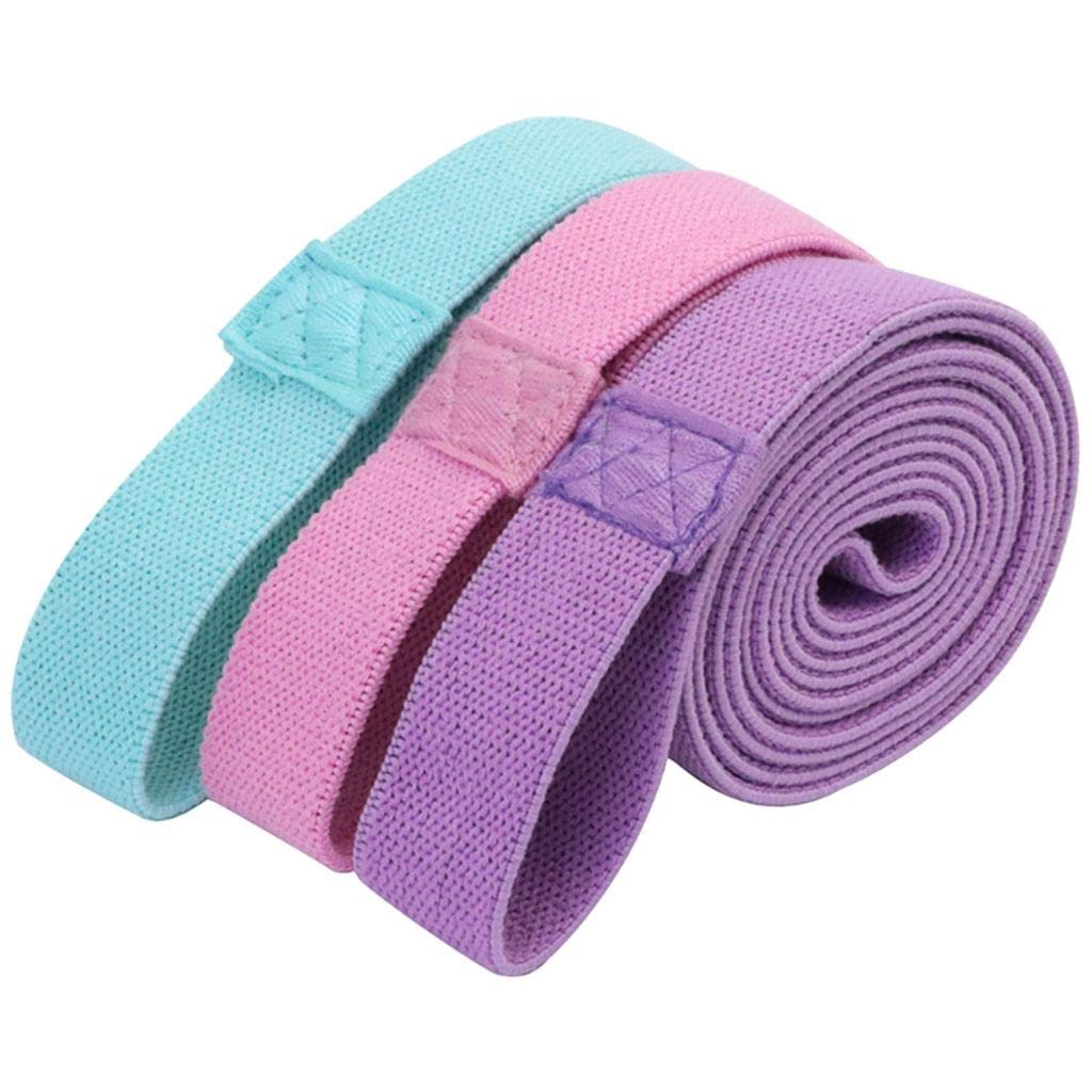 ATORSE Woven Cotton Blend Yoga Strap Stretch Out Dance Stretch Band Colorful-image-10
