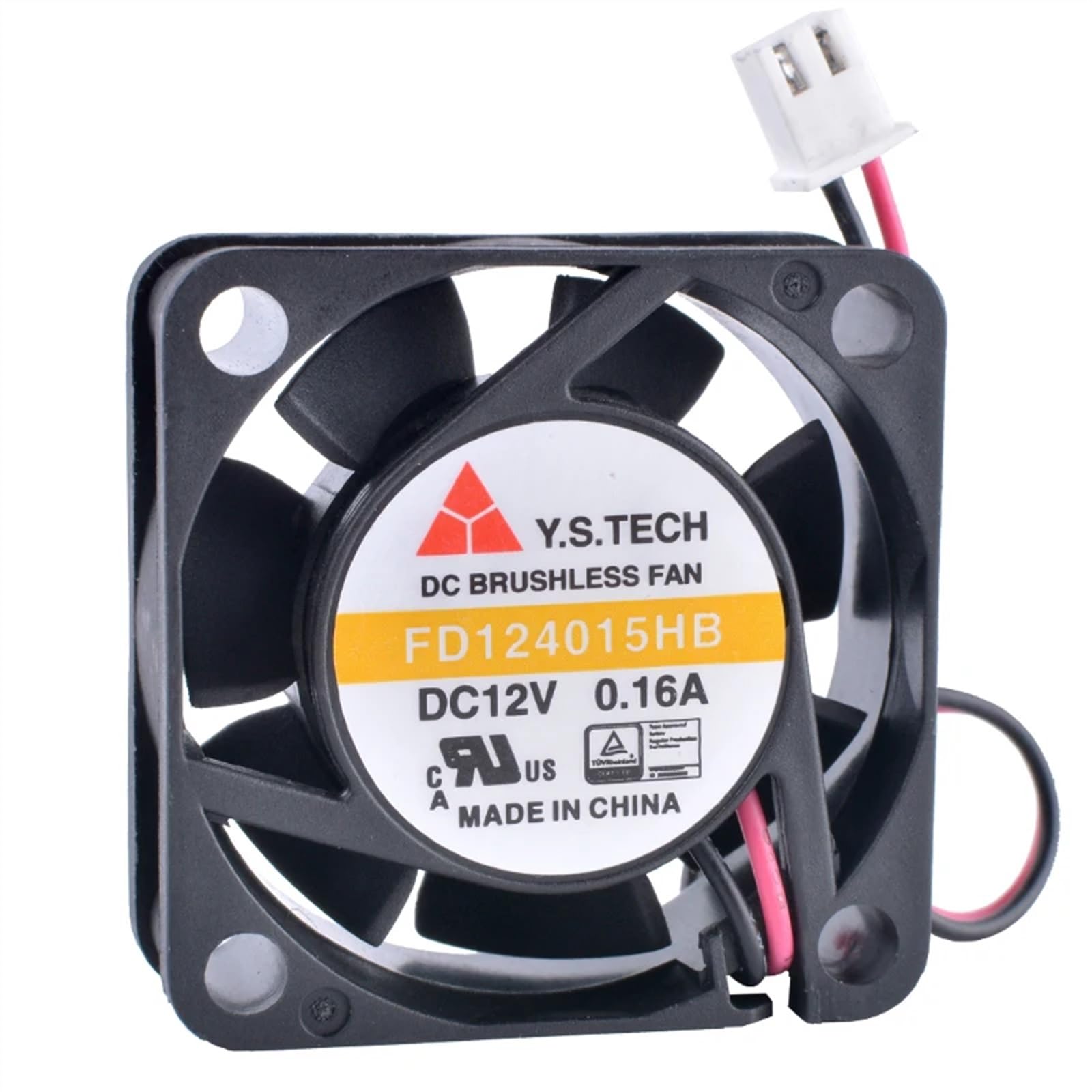 FD124015HB Ventola da 4 cm 40 mm 4015 40x40x15 mm 12 V 0,16 A Ventola di raffreddamento silenziosa con doppio cuscinetto a sfera e grande volume d'aria