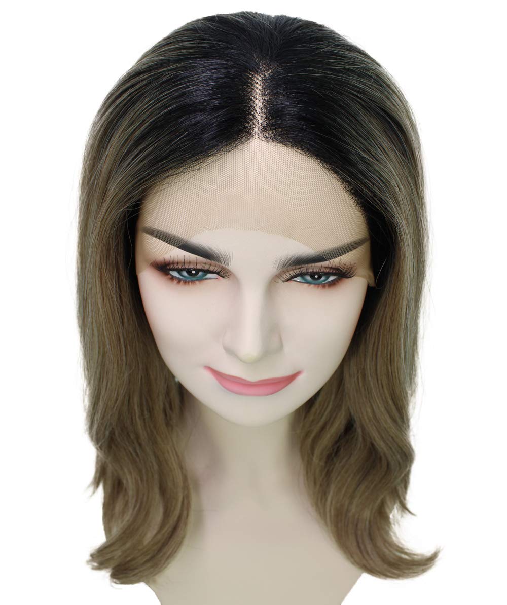 Women's 14" in. Lace Front Heat Resistant Iconic Wig - Designed with Adjustable Lining for Universal Comfort - Heat Resistant Synthetic Fibers