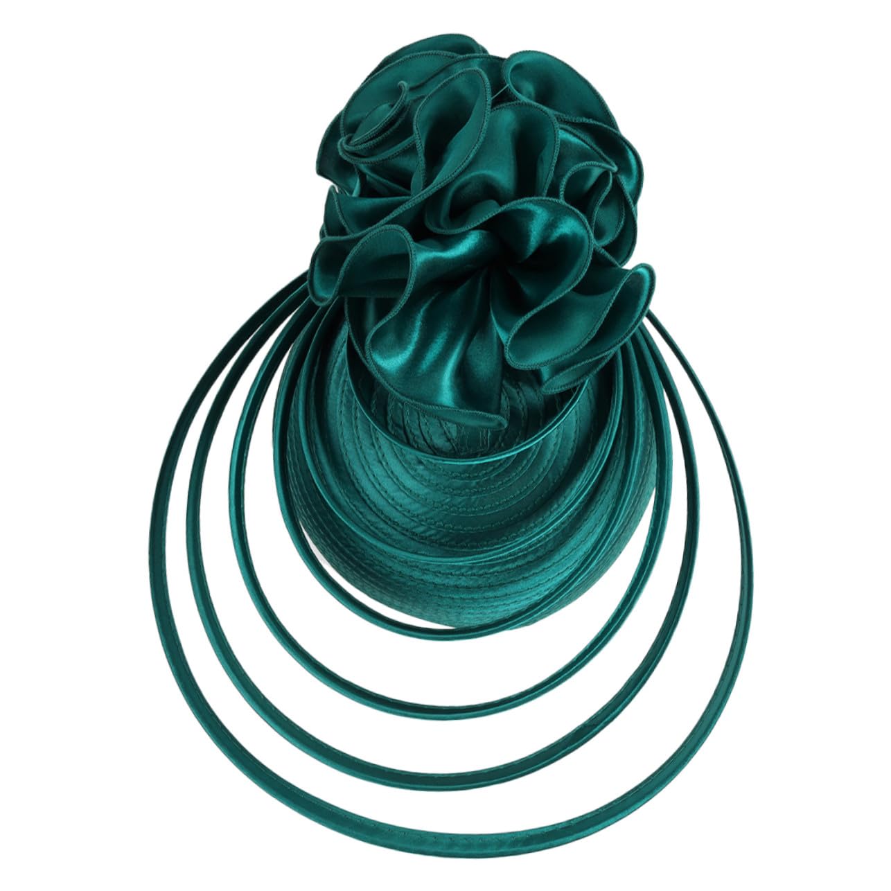 Gatuida Fascinator da Donna Elegante Resistente, Cappello da Sposa retrò Leggero Fascia, Accessorio per Chioma per Matrimoni, Banchetti e Feste Formali