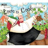 Lang Love To Cook 2016 Wall Calendar by LoriLynn Simms, January 2016 to December 2016, 13.375 x 24 Inches (1001928)