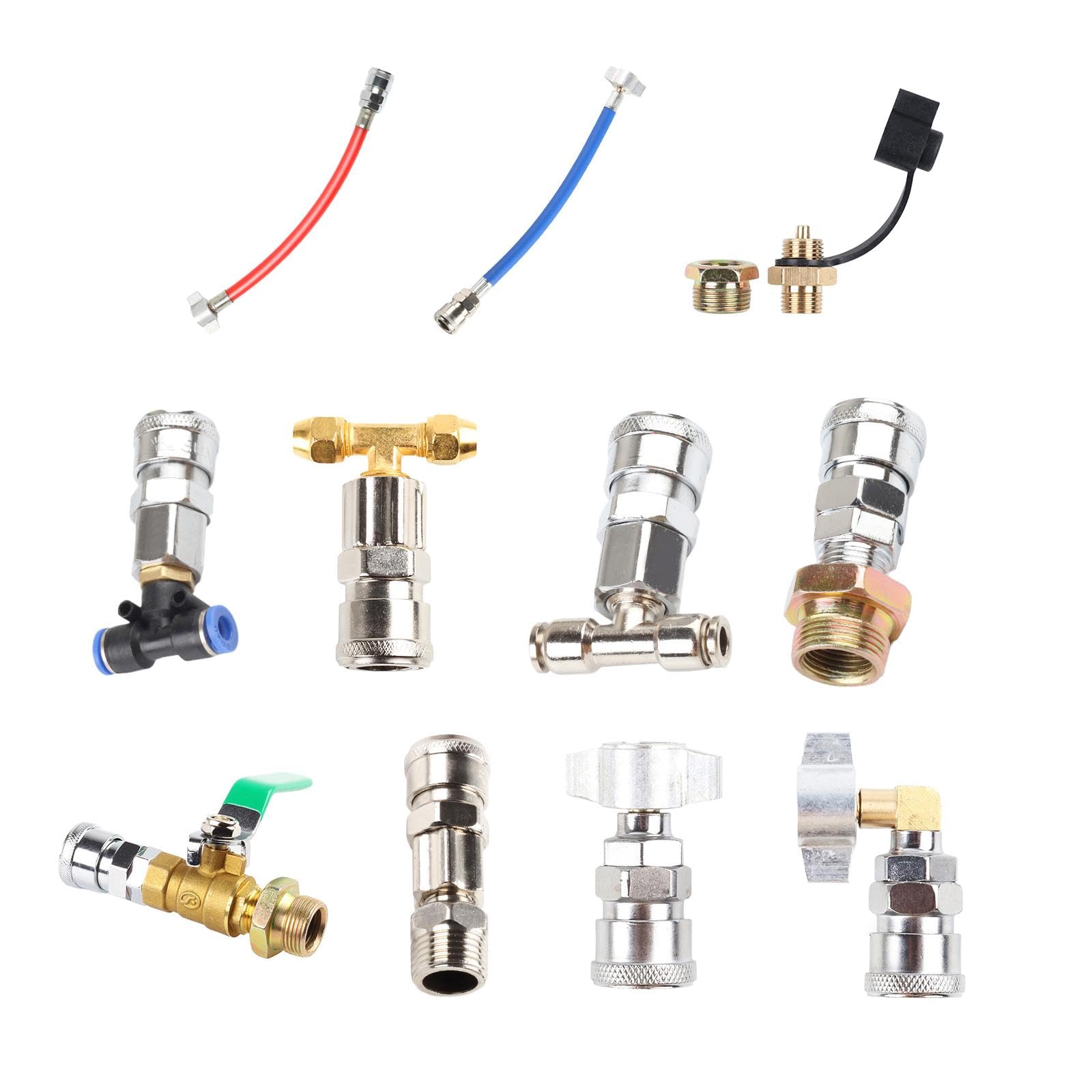 MERISHOPP Through 3 Way Joint Air Intake Joint For Flatbed Truck Cars Dust Blower Pp-image-25