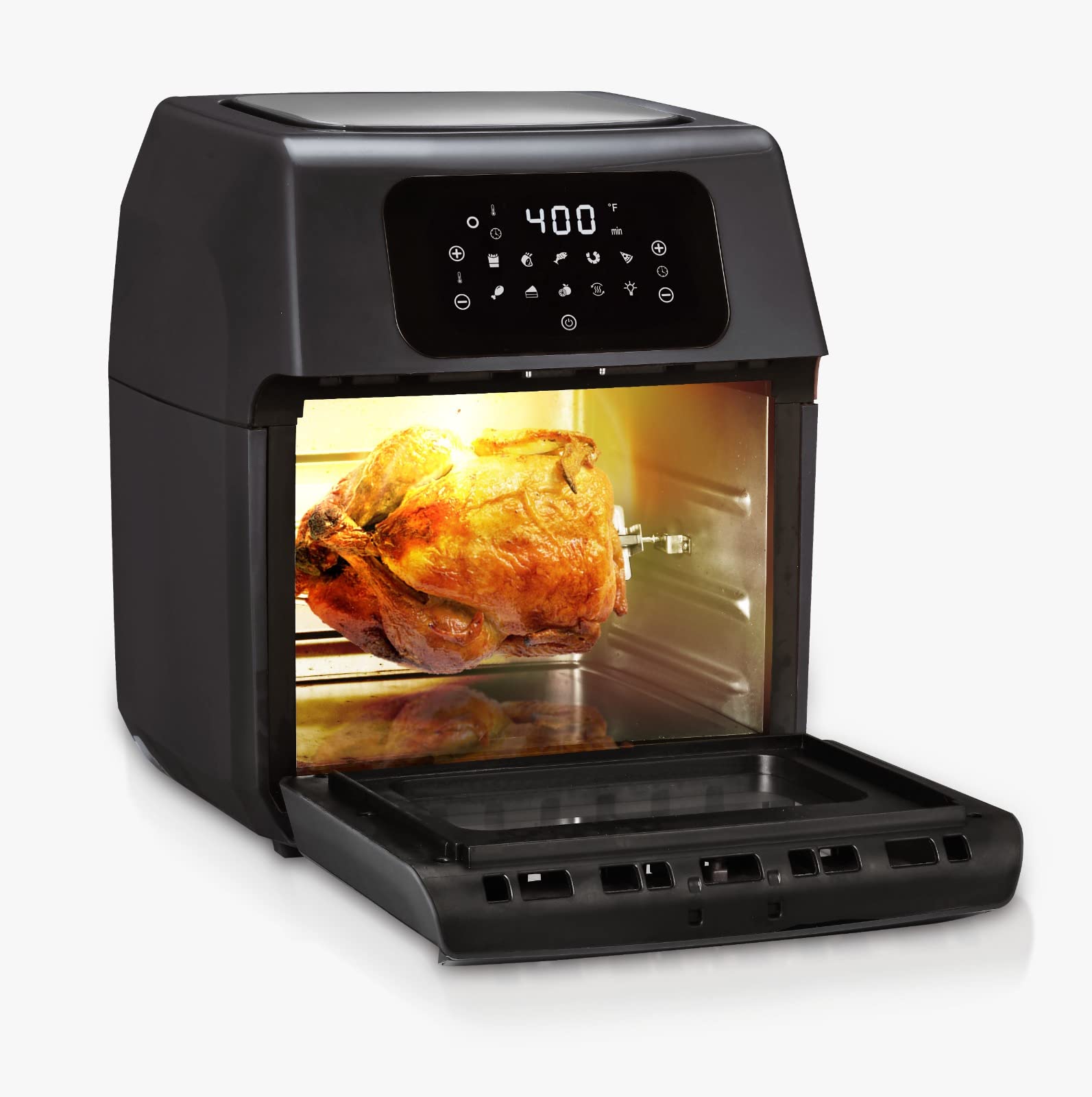 Buy Trendi 12L Rotisserie Air Fryer Oven with Rapid Air Circulation and