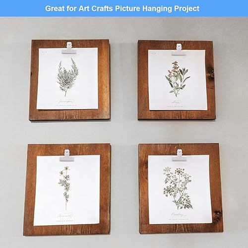 Miniatura 3 de Coideal Clips gruesos de toro blanco  Paquete de 10 clips de metal grandes de 3 pulgadas de largo para bolsas de alimentos, oficina y cocina casera