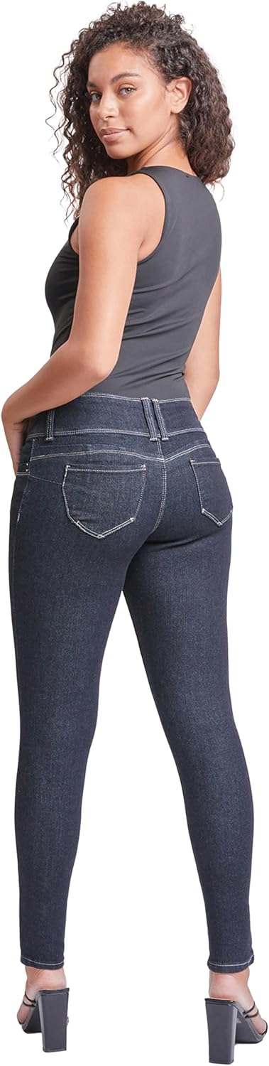 YMI Womens YMI Jeans Women’s Sustainable Wannabettabutt Skinny Jeans - Image 6