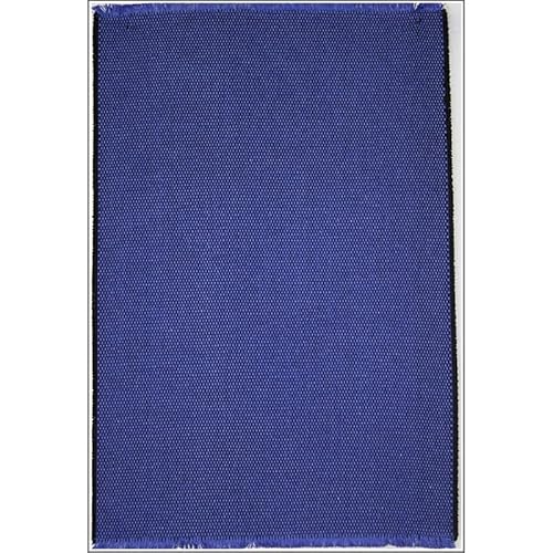 DONATELLA Alfombra PIE DE Cama Bicolor - Azul, 060x120 cm.