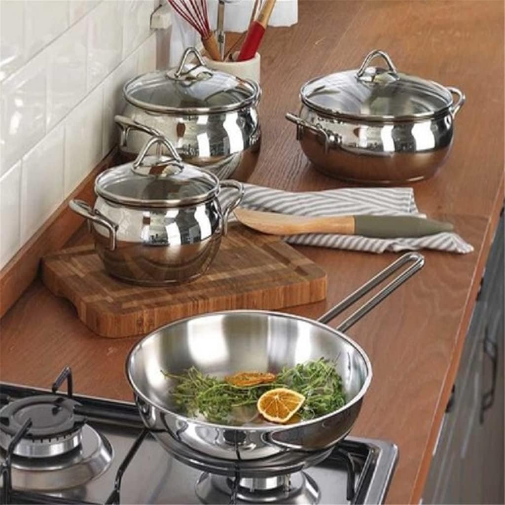 【見本品】MEYER マキシムSS 18㎝3ピースセット　フライパン鍋ガラス蓋 マイヤー(Meyer) マキシム フライパン3ピースセット – MEYER