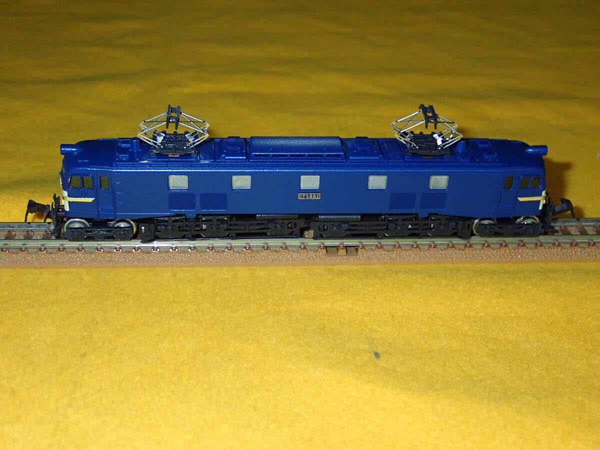 カトーNゲージ 306-②モーター付 EF58流線型 ブルー 永年保管品