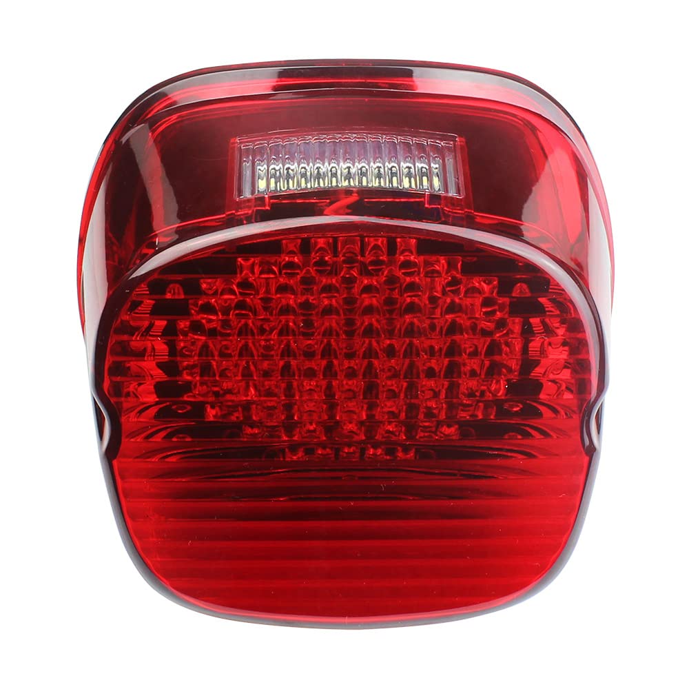 Riloer Luz trasera LED para motocicleta para la mayoría de los modelos Harley Davidson
