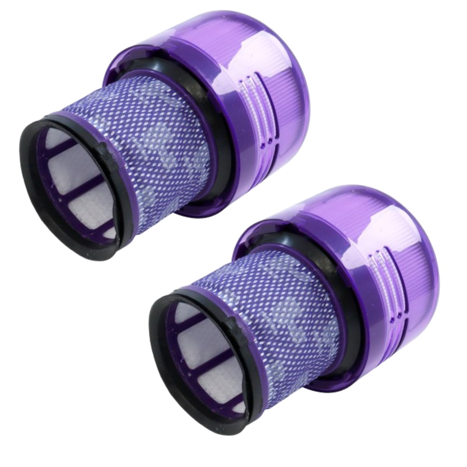HEPA Filter (2 Pack) Compatible For Dyson V11 V15 Vacuum Cleaners Washable Reusable Design Pre And Post Motor Filters For Effective Particle And Allergen Capture - 970013-02