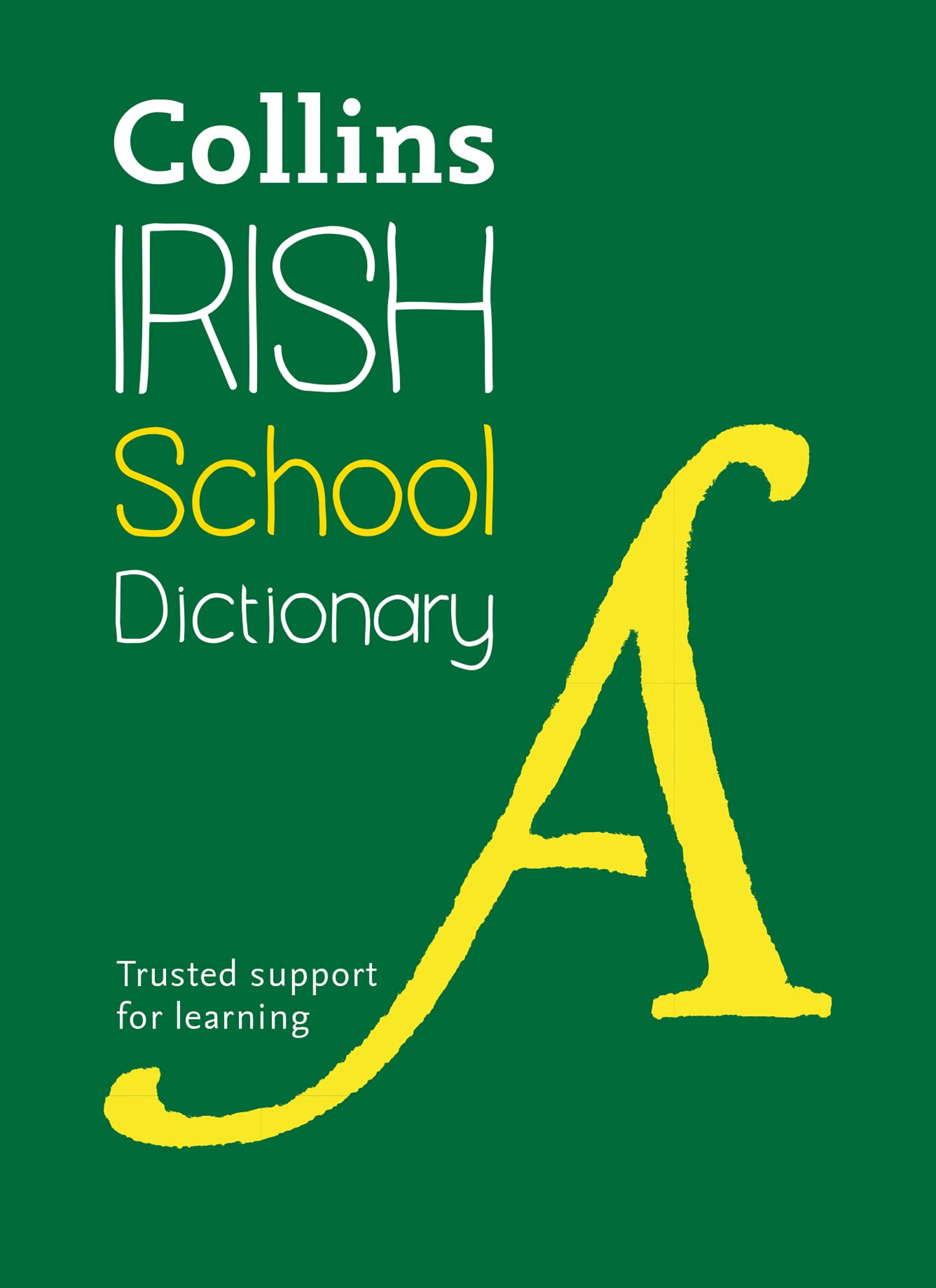 Collins Dictionaries Irish School Dictionary Paperback Book