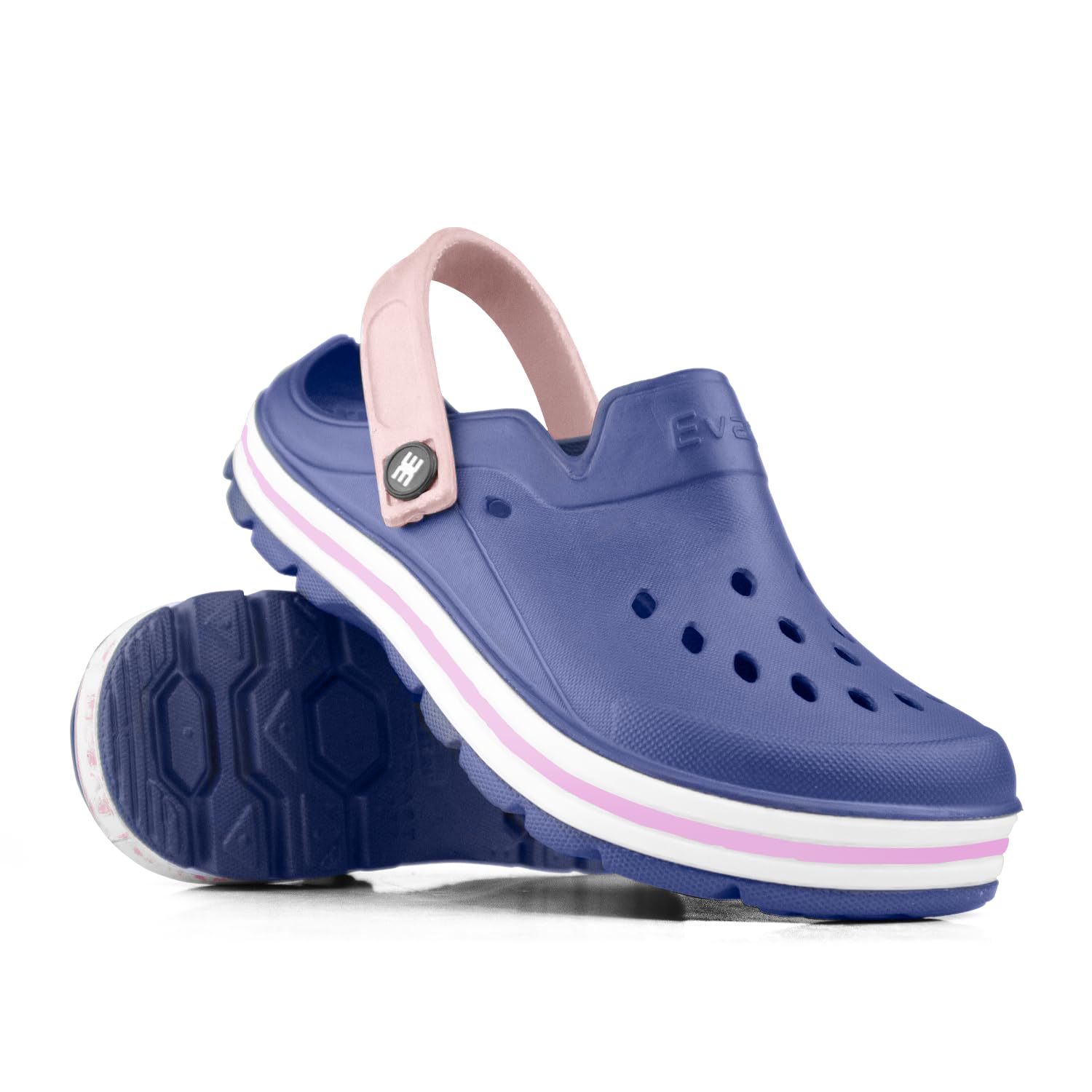 Slip Resistant Clog Shoes - Unisex Work Clogs for Men and Women with Adjustable Back Strap – Comfortable Slip ons – Durable Footwear for Safety and Style