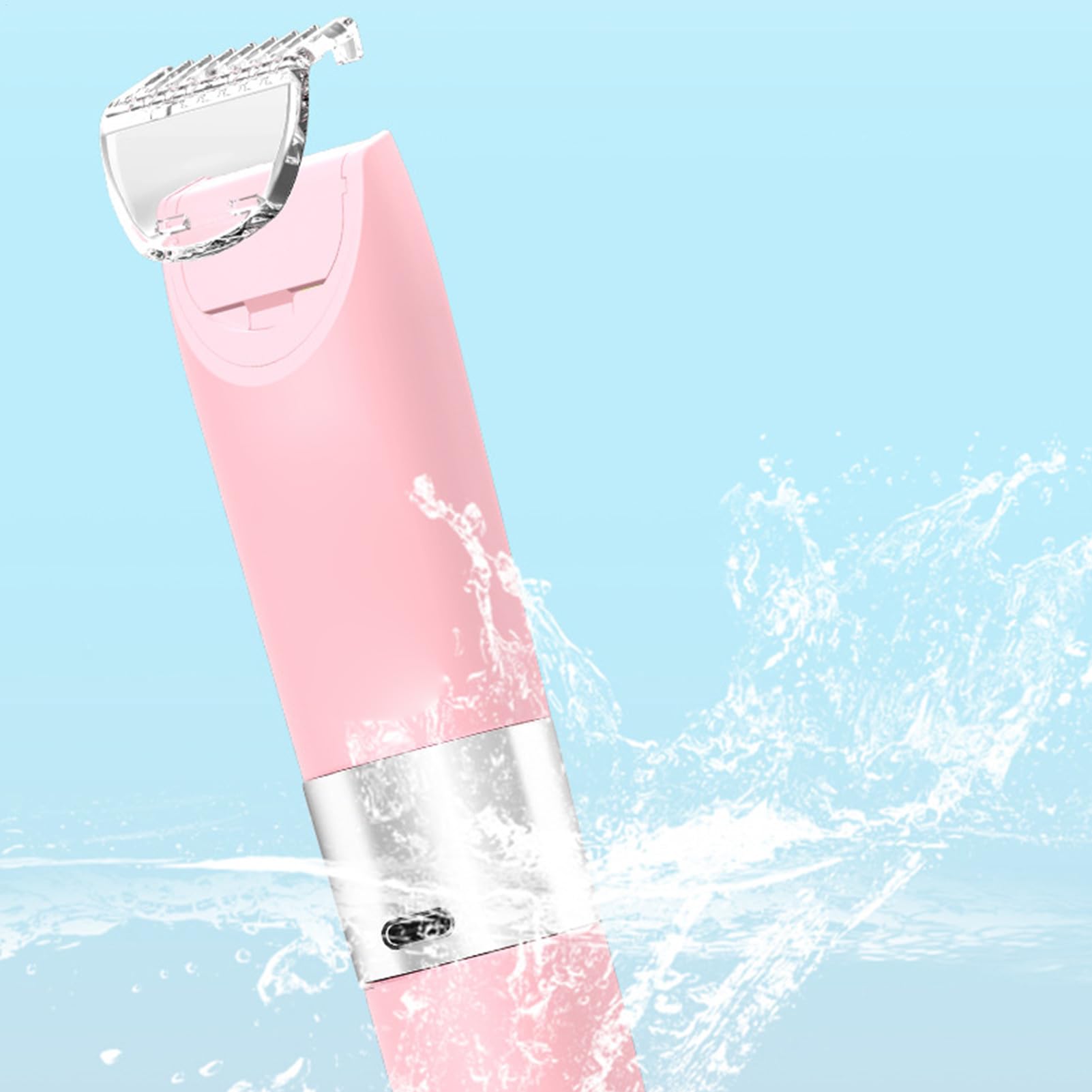 Bikini-Trimmer, elektrisch, wiederaufladbar, trocken und feucht