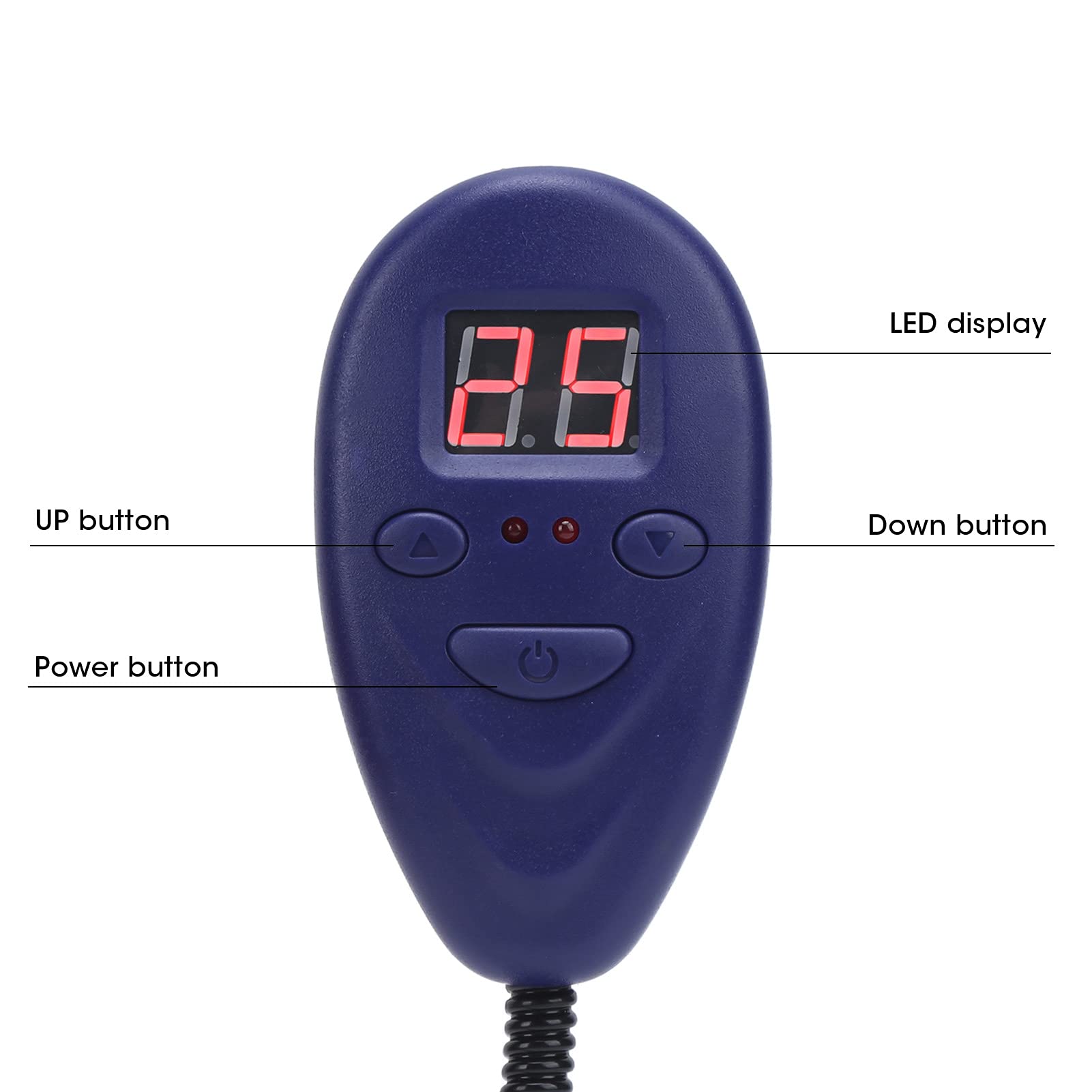 Haustier-Heizmatte, wasserdichte Elektrische Plüsch-Wärmedecke, Haustier-Wärmekissen, Innen-Heizkissen, Haustier-Heizkissen für Kleine, Mittelgroße und Große Hunde und Katzen,