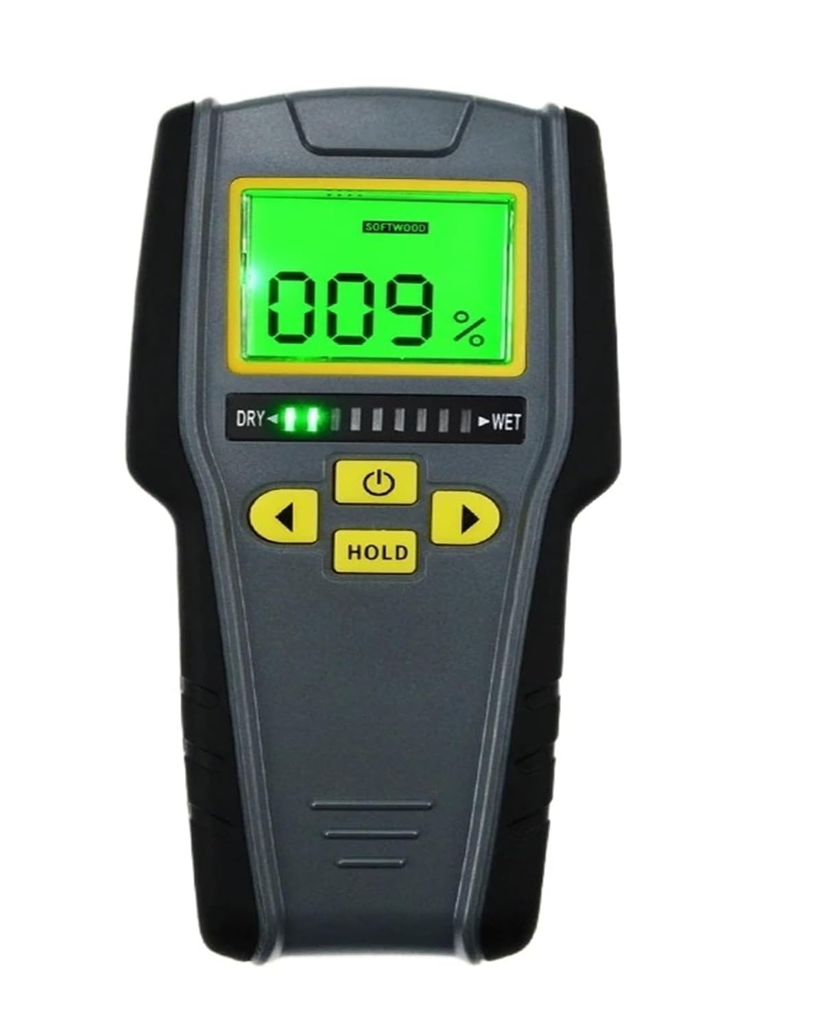 湿度計 正確な大型LCDディスプレイ 木材水分計 デジタル壁面水分検出器 木材水分計 非侵襲性 測定可能な材質が多く