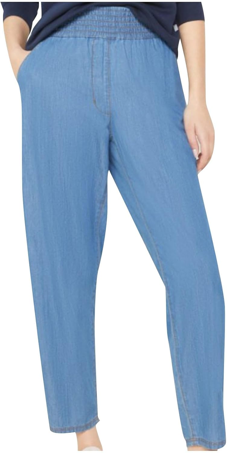 yardsong Womens Summer Casual Denim Pants Elastic Liberia Ubuy