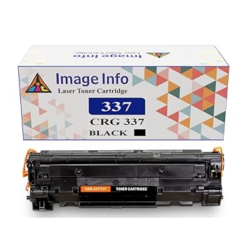 ImageInfo CRG-337 / 337 Black Laser Toner Cartridge Compatible for Use in Canon imageCLASS MF244dw Printer
