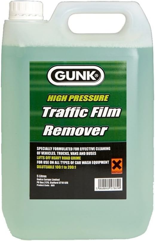 GUNK GK6869 Traffic Film Remover, 5 Liter