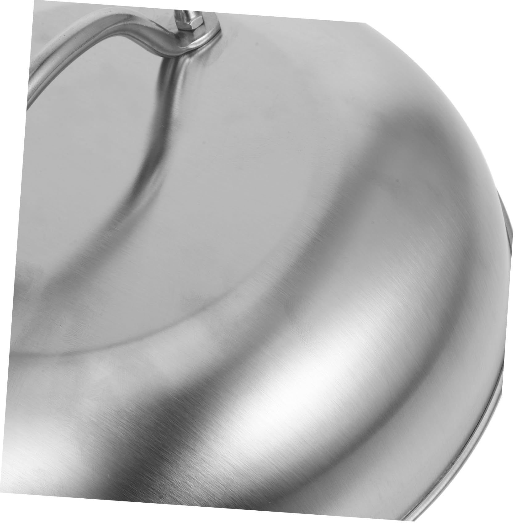 Coperchio Rotondo in Acciaio Inox 9 Pollici, 2 Pezzi