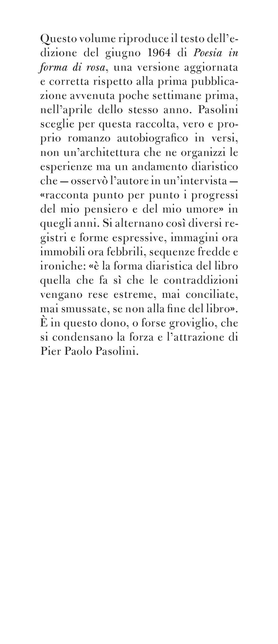 Poesia in forma di rosa (Elefanti bestseller)