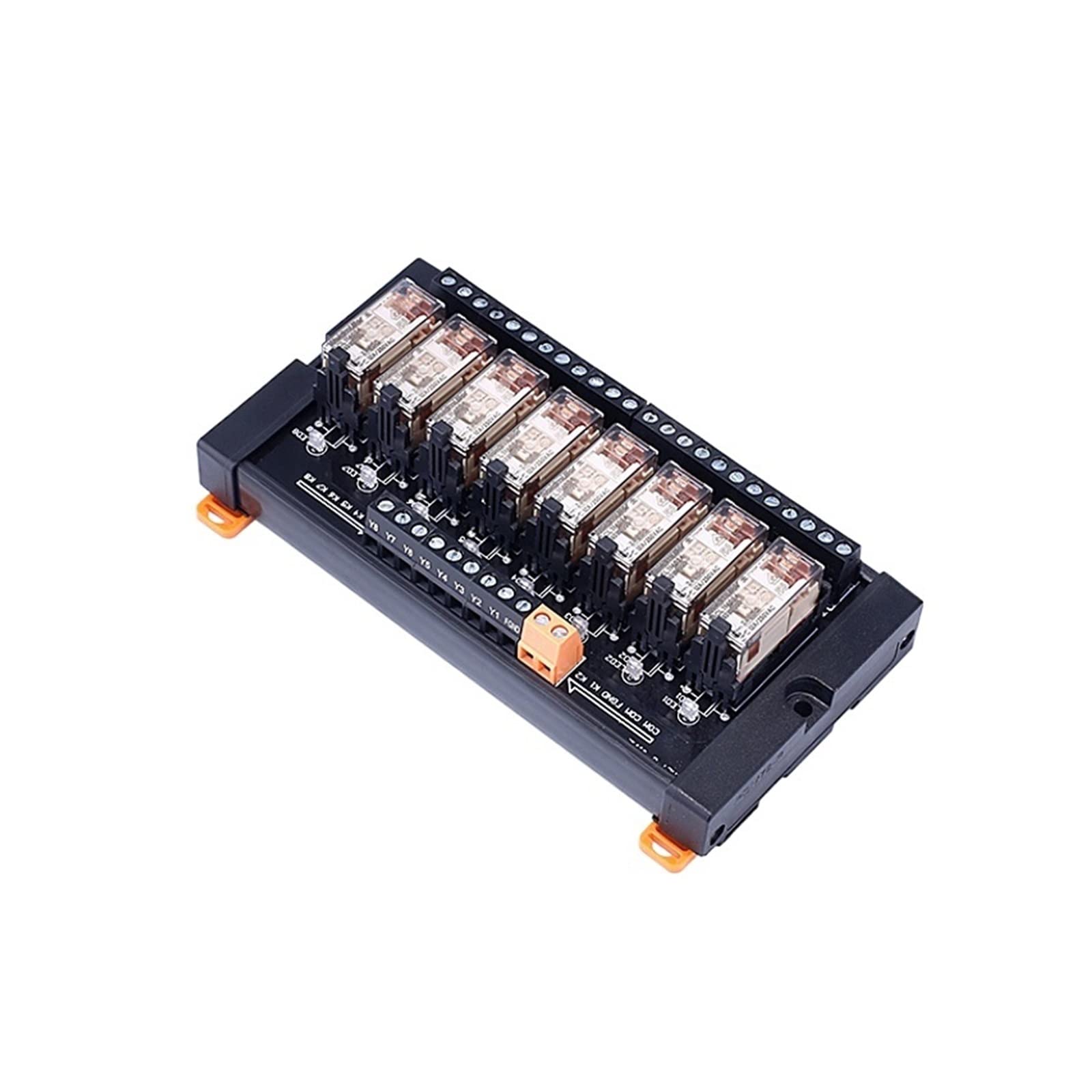 Placa de potencia PLC con módulo combinado de relé NPN PNP 8 canales