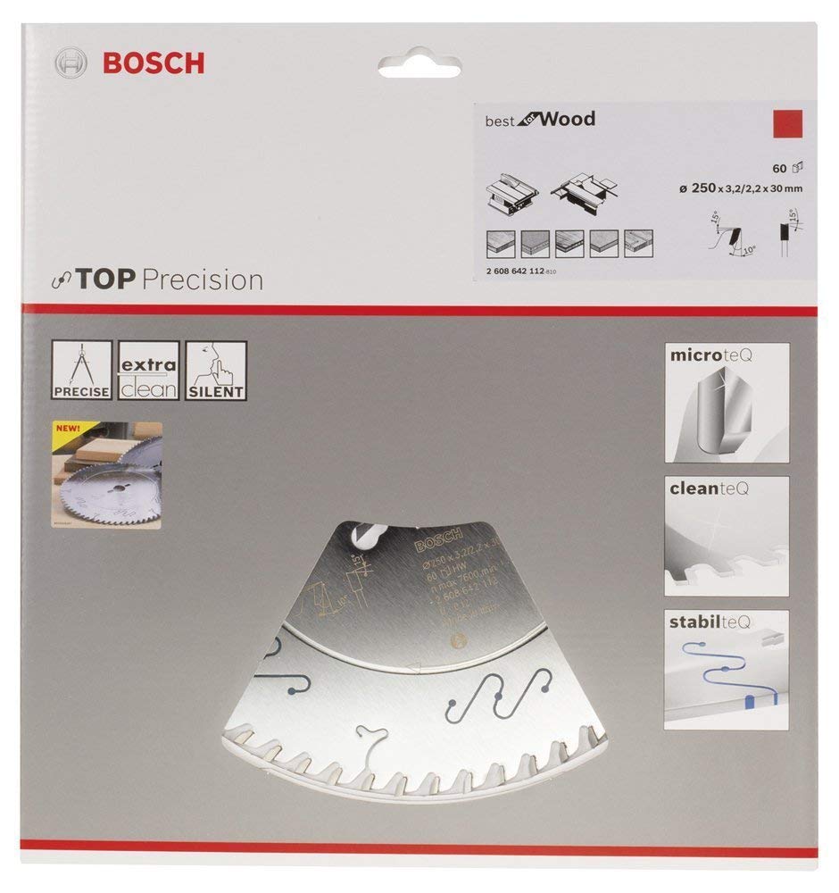 Bosch Profesional TARCZA PILARSKA BS WO S 250x30-60