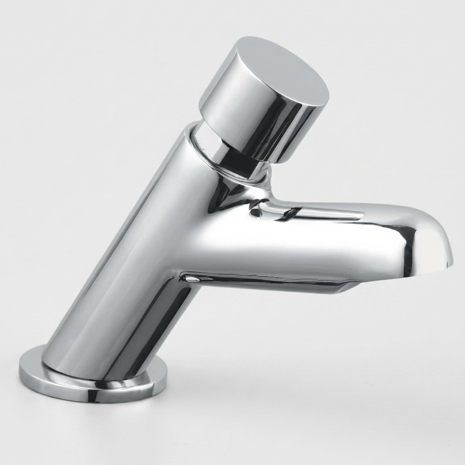 Grifo para lavabo temporizado 15 seg no regulable cromado - Idral Modern 08510F