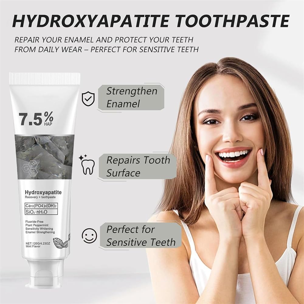 Amazon | Hydroxyapatite Toothpaste,7.5% Hydroxyapatite