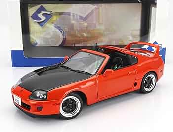 ソリド　1/18ミニカー　トヨタ スープラ Amazon | solido 1/18 Toyota GR Supra 2023 レッド ミニカー