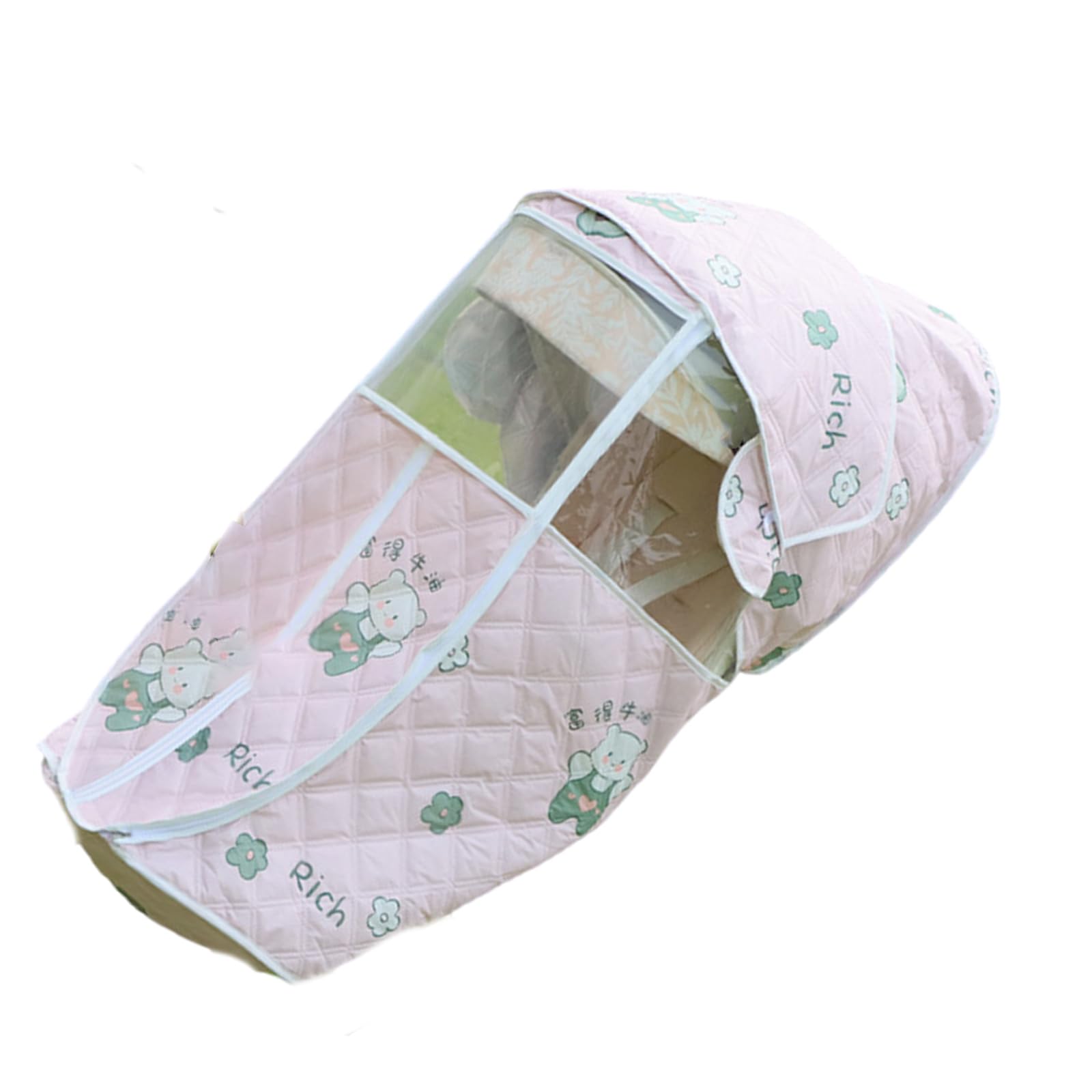 Baby Strollers Rain Guard Cold Weather Proof & Foldable Protective Sleeve Protector Full Protections Cart Rain Case