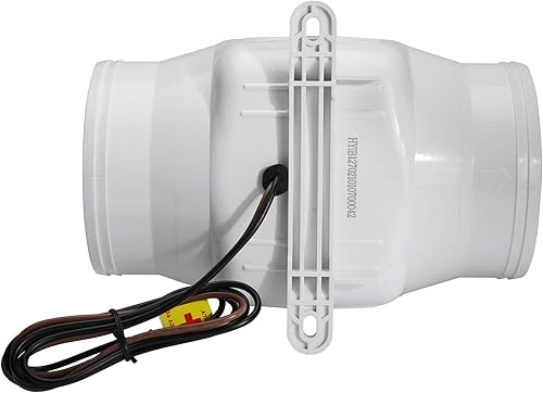 Miniatura 9 de YaeMarine Marine Boat 12v eléctrico 4 "soplador de aire de sentina en línea soplador de sentina en línea soplador de motor de barco soplador 270CFM